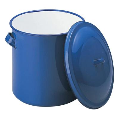 Noda Horo Enamel Tank, 18.5L, 29cm, Blue, Made In Japan