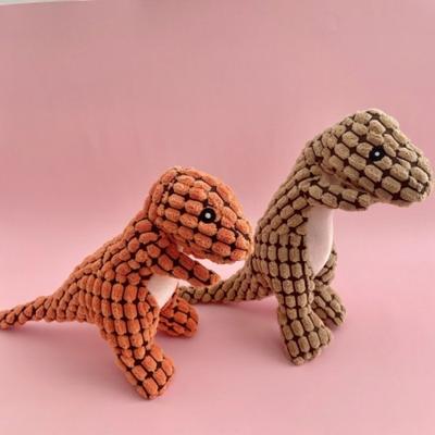 Păpușă Dinozaur Squeak Puppy Squeak Doll Jucărie pentru câine Jucărie pentru câine Jucărie pentru câine Mărimea L 1, maro