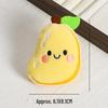 Cartoon Fruit Plush Brooch Pendant - DIY Accessory & Decoration