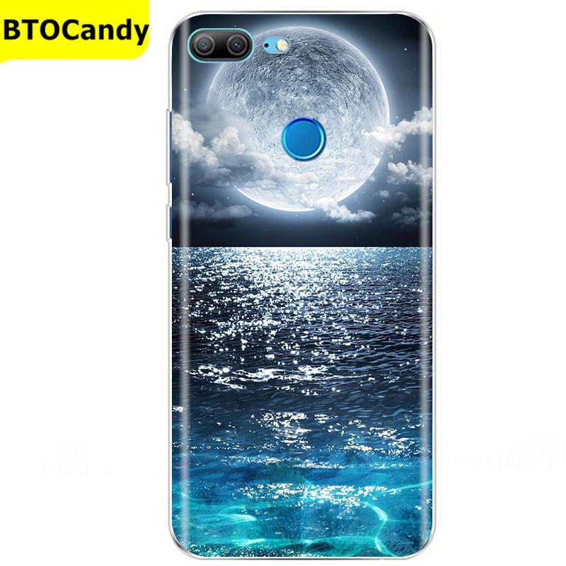 Etui For Honor 9 Lite Etui Kwiat Miękki Silikon Couqe Etui na Telefon Huawei Honor 9 Lite Etui Na Tył Honor9 9lite Coque Funda