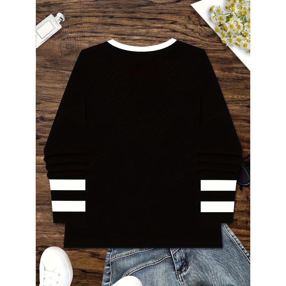 Simple, Fashionable and Elegant Breathable V-neck Long-sleeved T-shirt, Casual Sports, New Autumn and Winter Tops