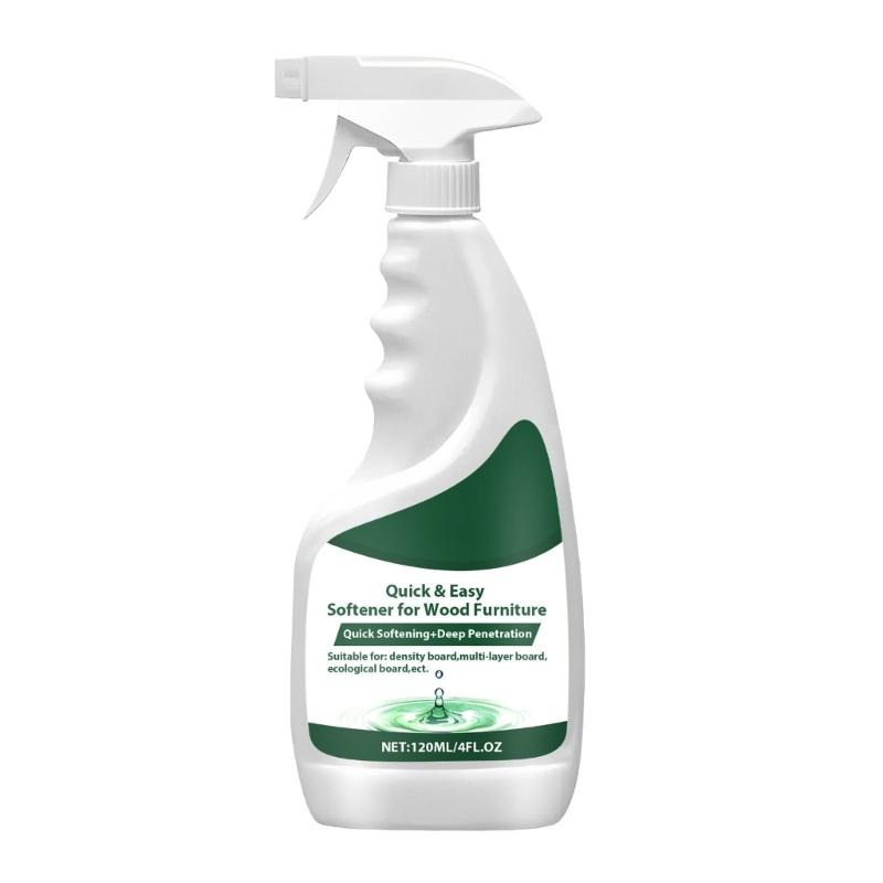 

Convenient Wood Furniture Softening Agent Quick Softening and Deeply Penetration Wood Furniture Softener, 120ml/Bottle 1