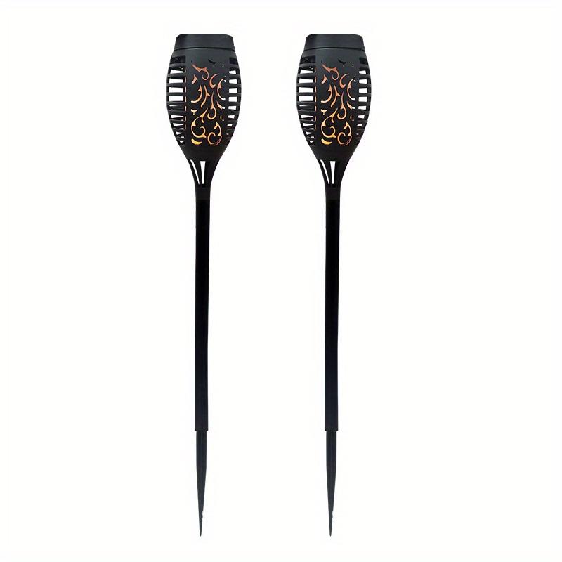 12 LED-i päikeseleegi tõrviku tuli värelev tuli veekindel aiakaunistus õue muru tee õue siseõue põrandalamp