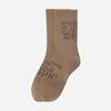 DOD Vintage Graphic Crew Socks (Tan)
