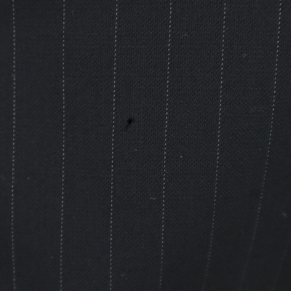 Emporio Armani Striped Pattern Slacks pants 54 Black series Men's Used