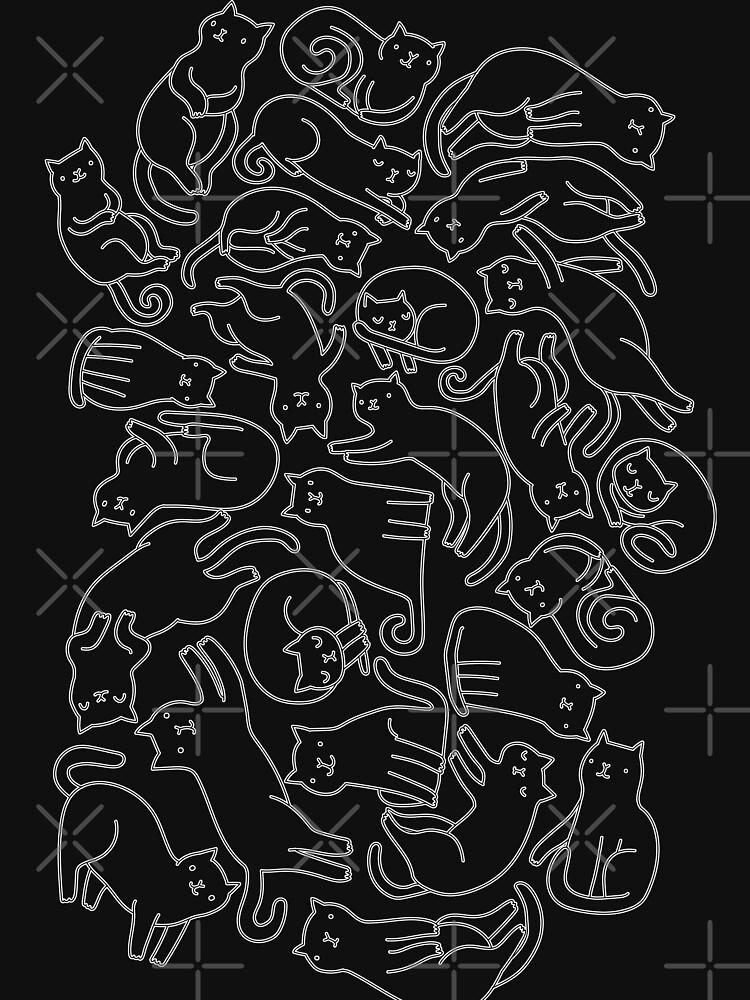 A Gathering of Cats Black cats Classic Unisex T-Shirt