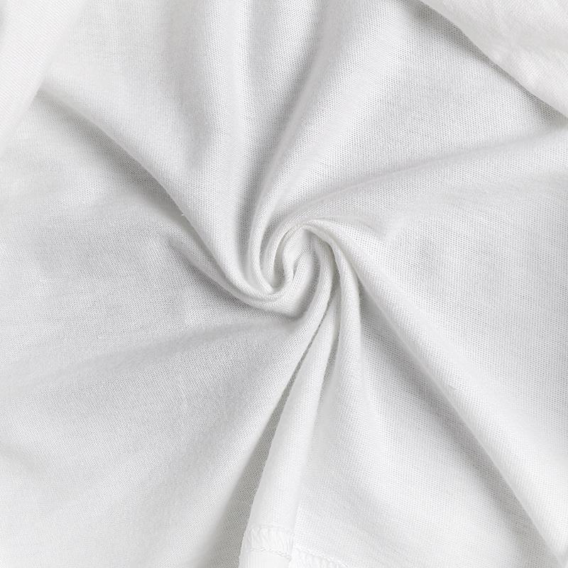 Adidas Neo Basic Logo Print Sports Round Neck T-Shirt Women Tops White EI4714