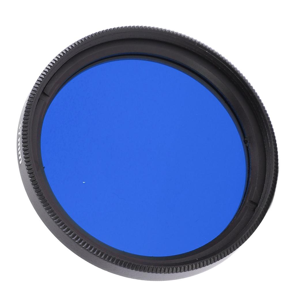 37mm Full Color Lens Filter Scratch Resistance Waterproof Full Color Filter Kit for SLR CameraBlue