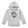 Mickey Mouse Childrens/Kids Wreath Heather Christmas Hoodie