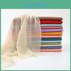 Linen Cotton Scarf And Womens Hijab Fold Shawl Muslim Scarf