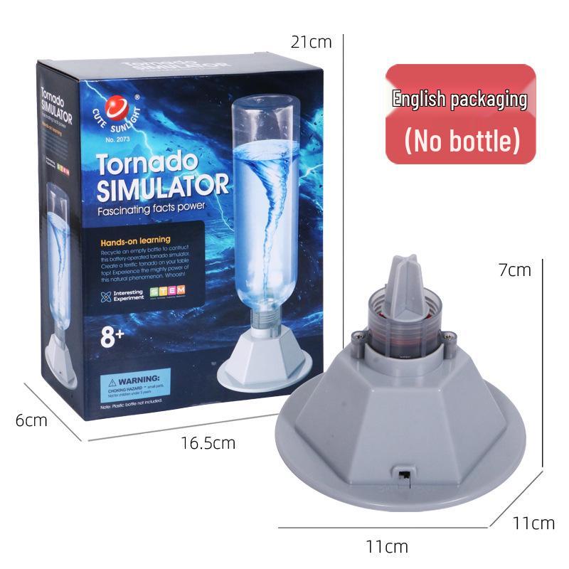 DIY Water Tornado Simulator for Primary School Science Experiments