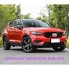 Rear View Glass Mirror Trim Frame Rain Shield Sun Visor Shade ABS Chrome Eyebrow For VOLVO XC40 2018