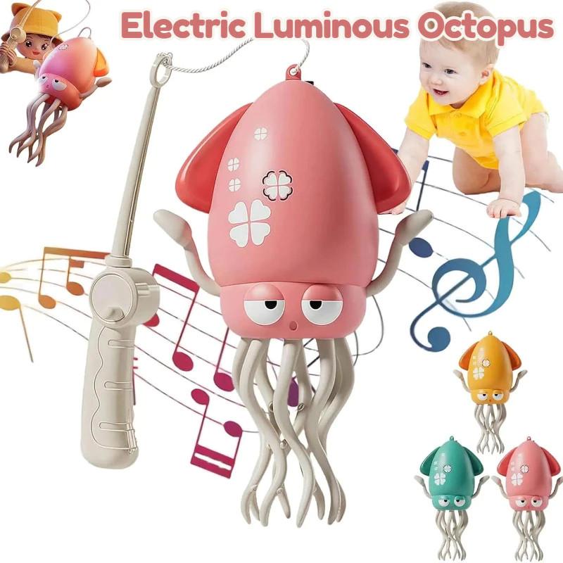 Dancing Octopus Toy With Usb Rechargeable For Kids And Educational Play