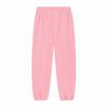 2025 Autumn/Winter Women's Cable Knit Patchwork Two-Piece Set – Long Sleeve Round Neck Top & Joggers