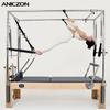 EM P4A-C Commercial Oak Pilates Reformer