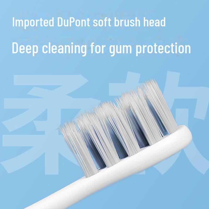 "Intelligent Ultrasonic Electric Toothbrush Set with Ultra-Soft Bristles for Adults and Students"