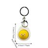 Funny Decompression Keyring Mini Cartoon Cute Fidget Pendant  Adults