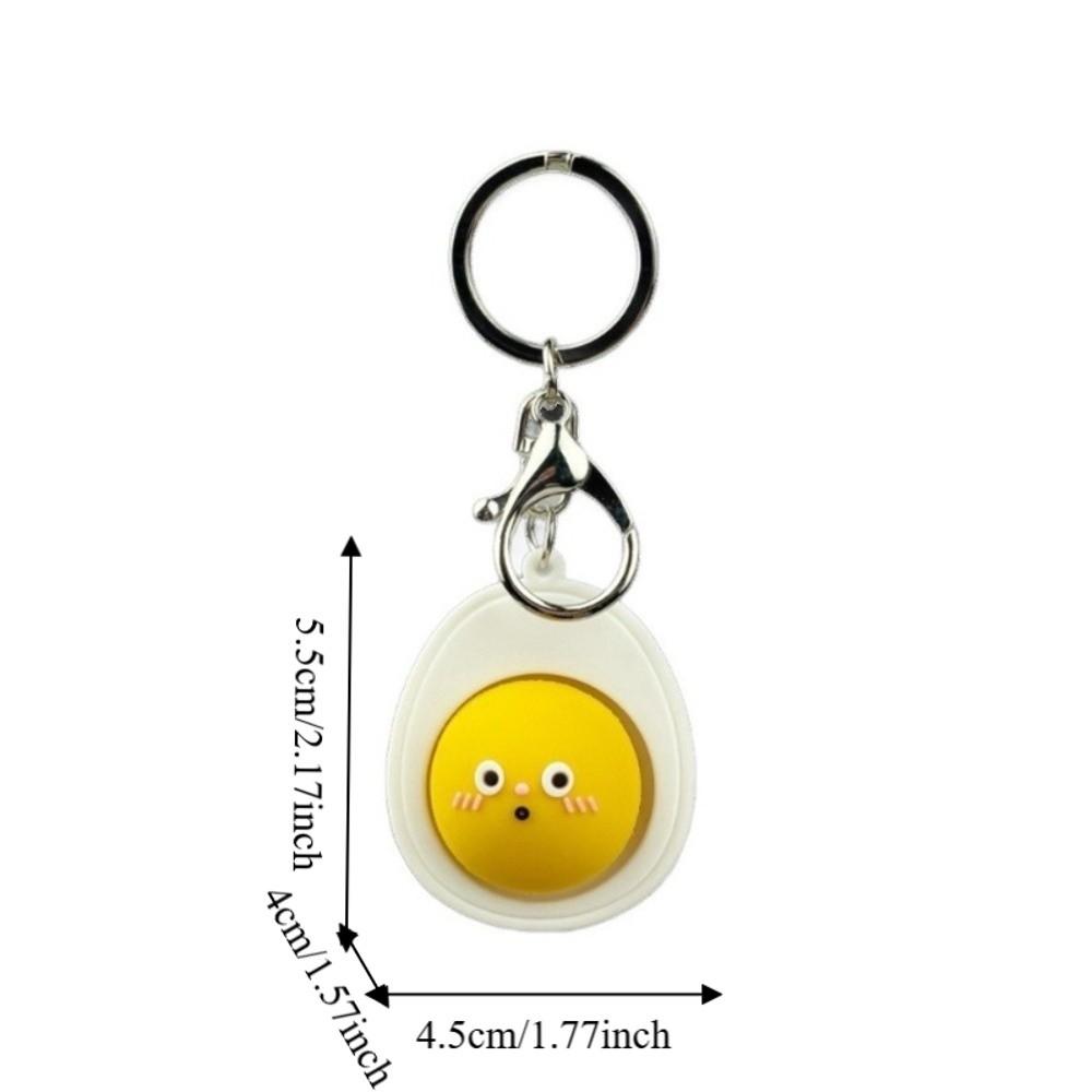 Funny Decompression Keyring Mini Cartoon Cute Fidget Pendant Adults