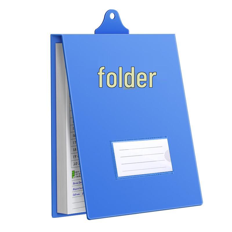 A4 Vertical Wall-Mounted Hanging File Folder
