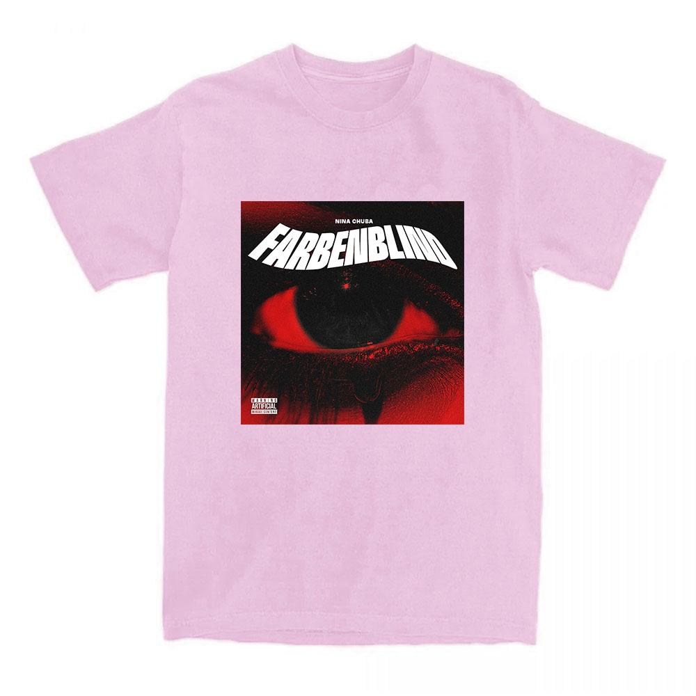 Fliegen Nina Chuba Arena Tour 2025 T-shirts Été Manches Courtes T-shirt Femme/Homme Coton Doux Haute Qualité T-shirt T-shirts Féminins