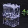 Akryl Transparent Dobbeltlags Aquarium Fish Breeding Isolation Box Incubator