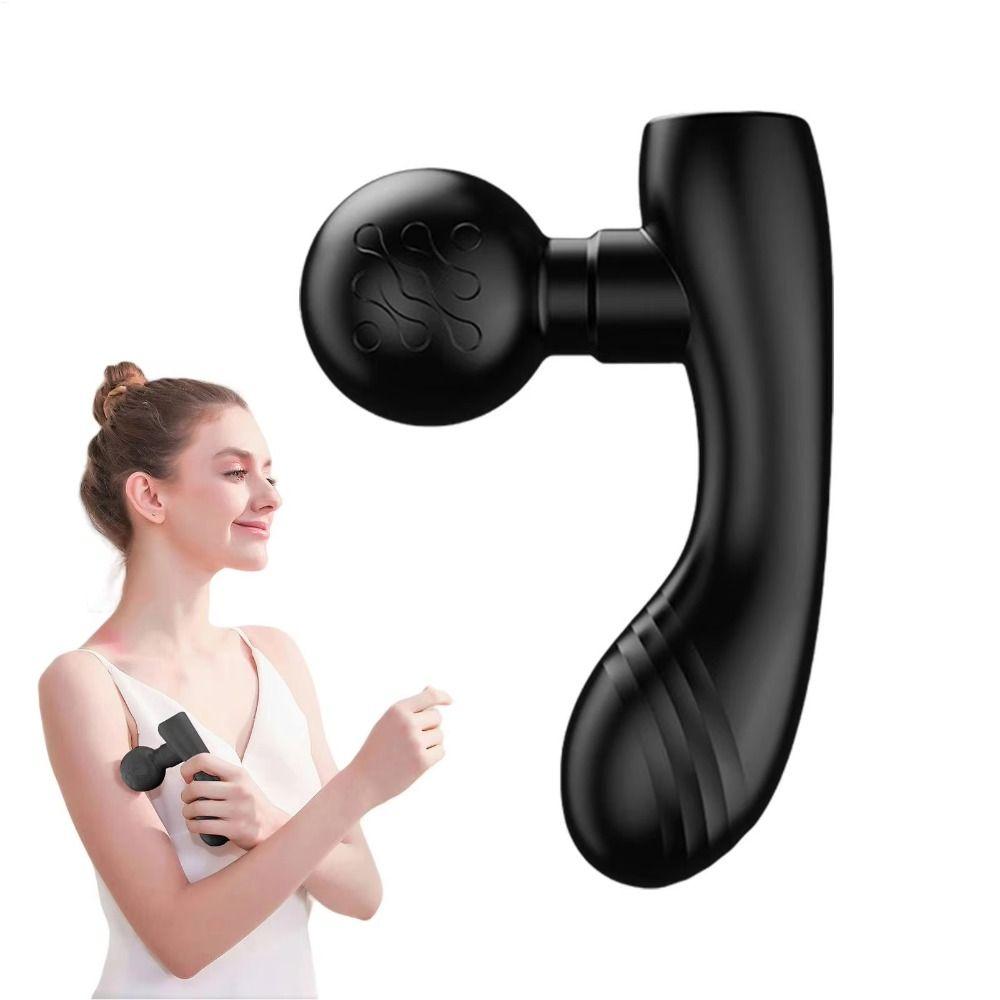 Adjustables Mini Fascia Massager Soft Massage Head Easy To Operate Deep Tissue Massage Device Portable Wear Resistant