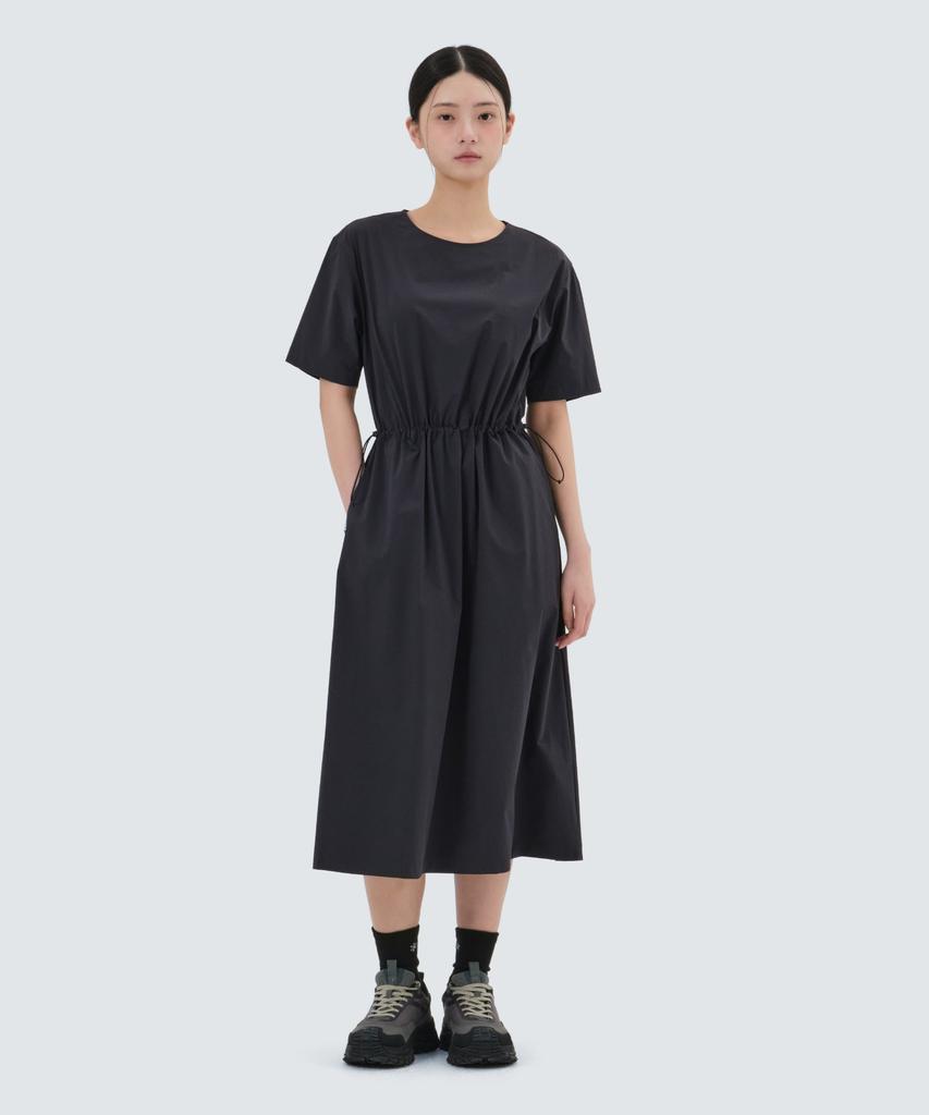 Snow Peak Apparel Thin Tech Basic Dress (S25Mwsop31) Dark Navy