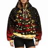 Women's Fashion Plaid Print Hoodie with Pet Pocket, Casual Sweatshirt for Everyday Wear
