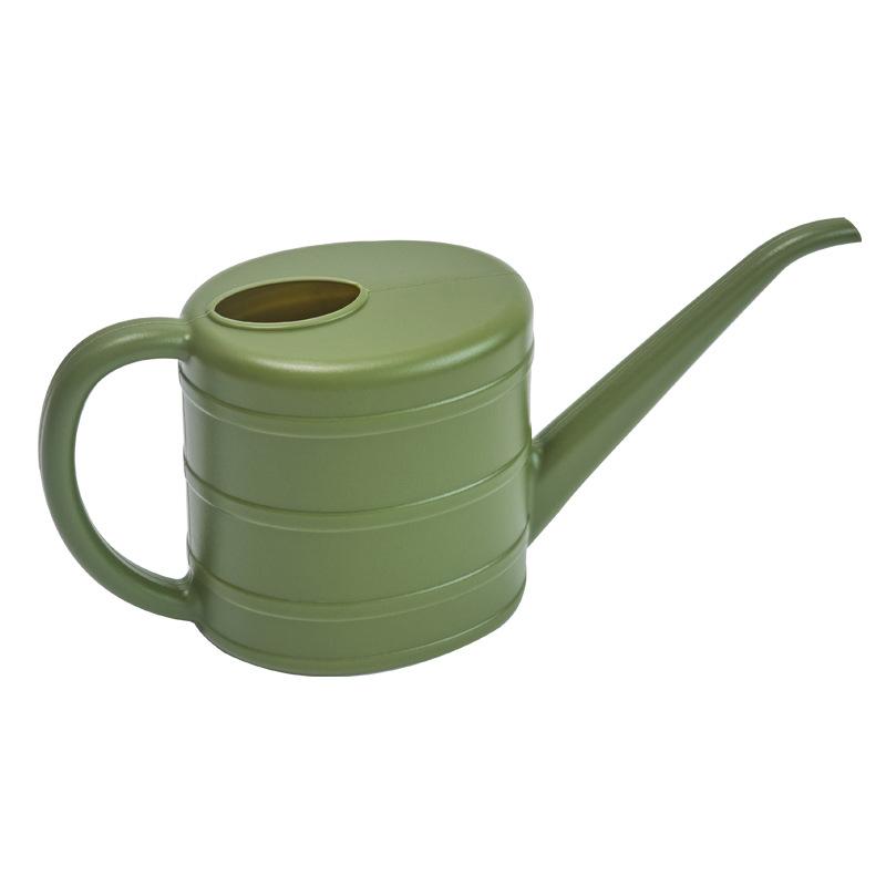 Large Capacity Home Irrigation Tools Plastic Long Spout Water Can for Garden Flower зелёный
