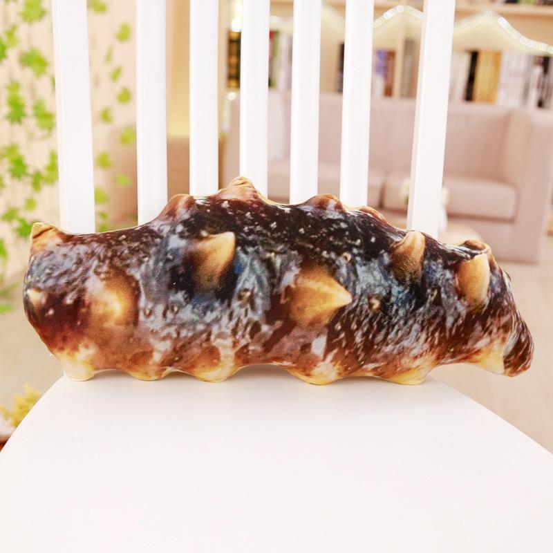 

Simulated sea cucumber throw pillow doll plush toy fool tricky sea world sea cucumber cushion pillow doll 50cm