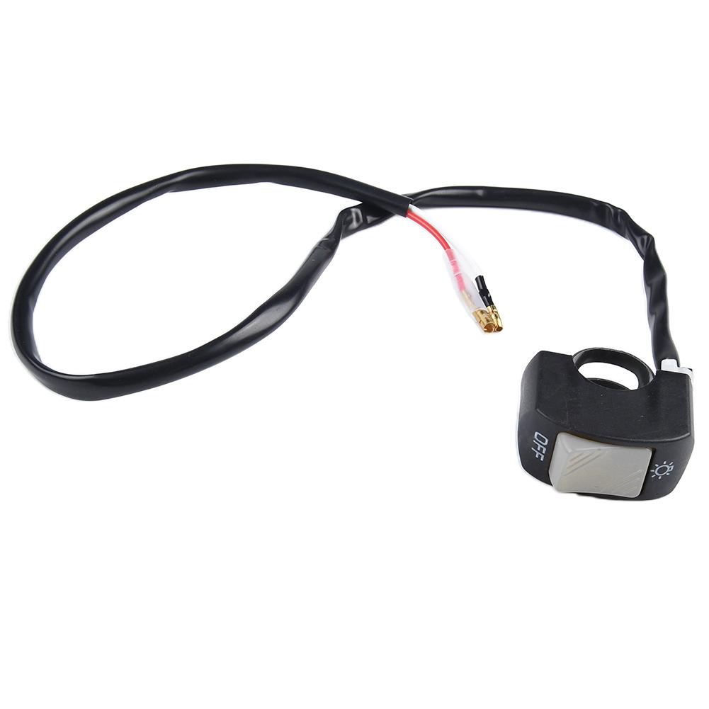 ABS Headlight Switch Grey Motorcycle Handlebar Switch