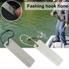 Diamond Cutter Sharpener Mini Keychain Portable Outdoor Camping Emery Nail File Efficient Sharpening Tool for Scissors Fish Hooks