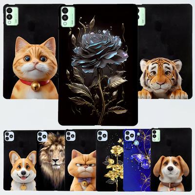 Silicone Tablet Case For Tecno Megapad 11 11inch Cases Tecno Megapad11 Flexible Soft TPU Black Shell Cover