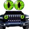 1 Paio Adesivi Impermeabili in PVC per Fari 'Occhi di Bestia', Adesivi per Auto, Adesivi Impermeabili per Luci Auto, Facili da Installare, Accessori Auto Resistenti alle Intemperie