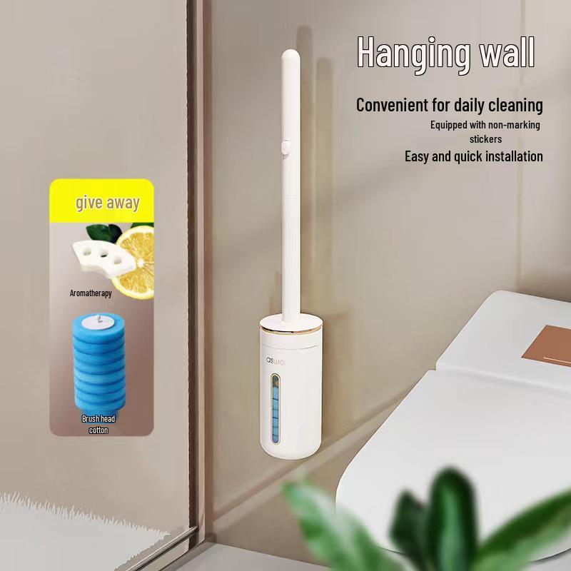 

Настенная одноразовая туалетная щетка для эффективной уборки ванной комнаты 2024