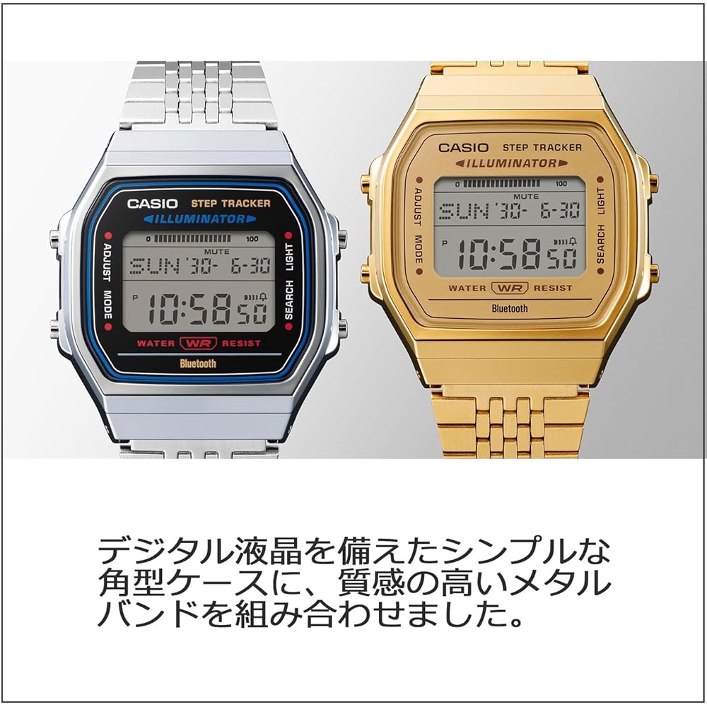 Casio Kollektion Uhr, Bluetooth, Herren, Silber, ABL-100WE-1AJF, Authentisches Japanisches Produkt
