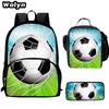 Football School Bag High Definition Waterproof Printing Multi-Functional Load Reduction Ridge Backpack
