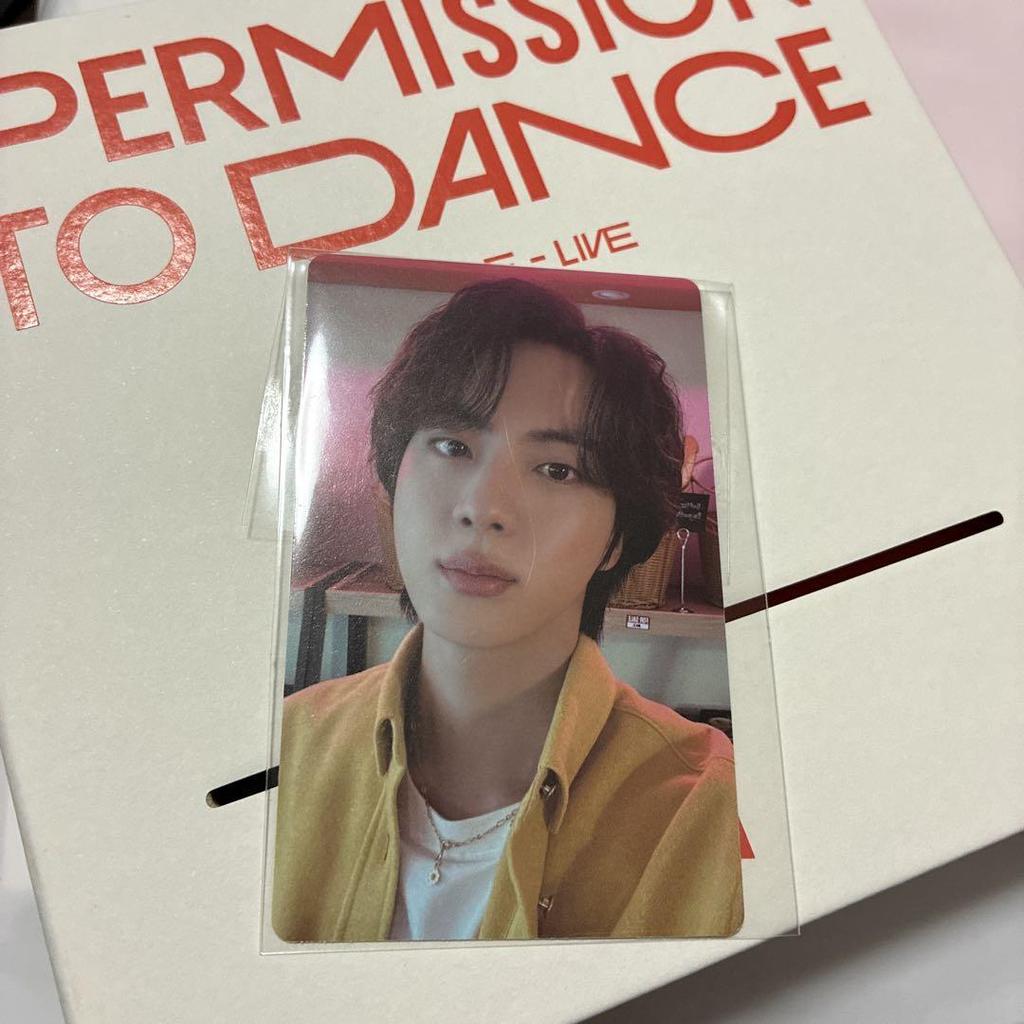 [USED] BTS PTD Global Bonus Jin Trading Card