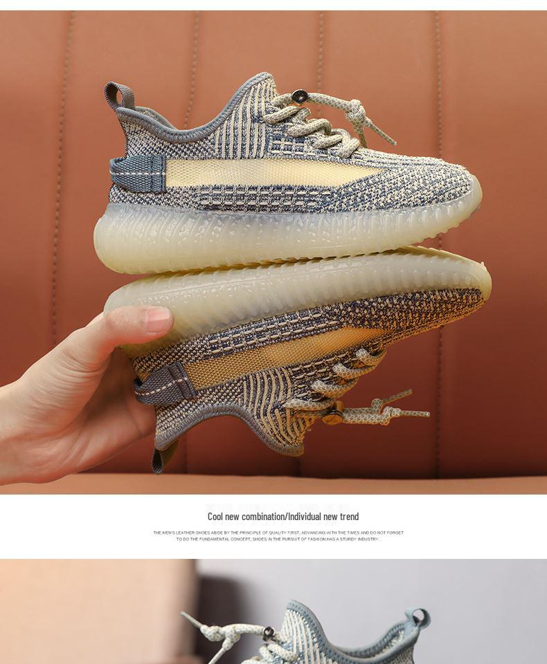 Kids' Breathable Mesh Running Shoes - Soft Sole, Unisex Summer Sneakers for Boys and Girls.