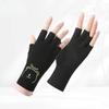Summer Manicure Sunscreen Gloves Pure Cotton Half Finger Women's Ultraviolet Anti Light Thin Style Driving and Riding Anti Slip Finger Breathable