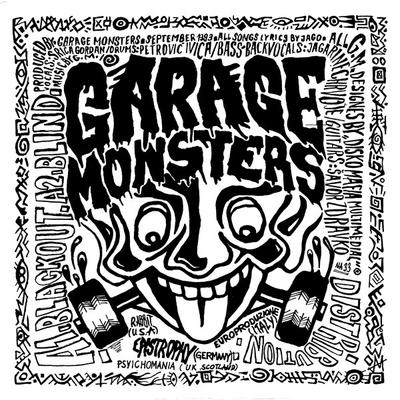 7-Zoll Schallplatte GARAGE MONSTERS / MINUS CWAY - Unsere Proben Sind Wie Votzenschlei U00501E Frfljaš Records 1994 Kroatien Rock Gebraucht