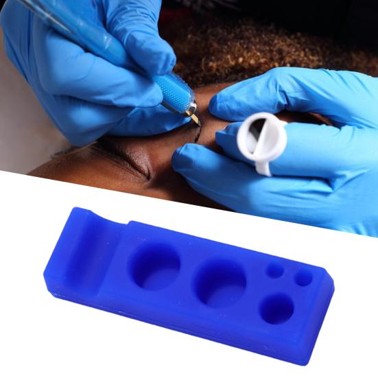 

Практичный и простой в использовании держатель для татуировок из силикона, чашка для чернил для мужчин L жёлтый