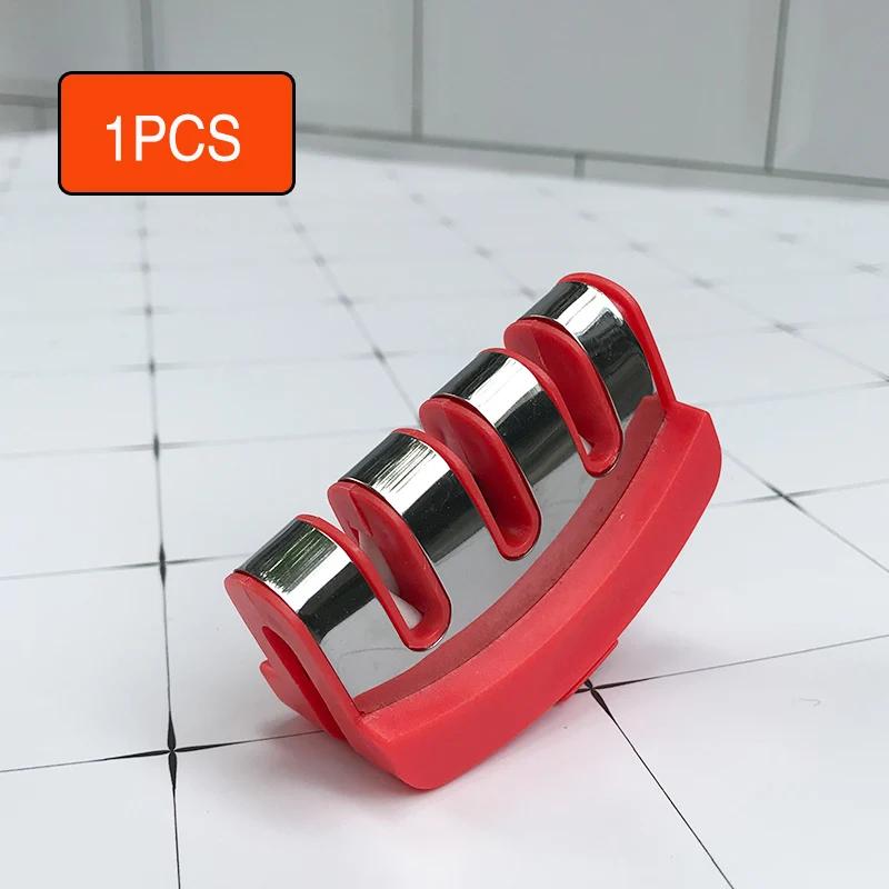 4 IN 1 Affilacoltelli Ricambi Parti Sostituibili Raccordi Coltello Testa Affilatura Coltello Ceramica Carburo Affilacoltelli da Cucina