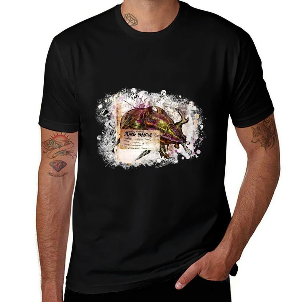 Dung Beetle Tshirt Big Size Short Sleeve Tee For Unisex