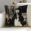 classic singer Aaliyah Cushion Cover Soft  EasyWash Pillow Case  Versatile for Couch Bed Travel and Office