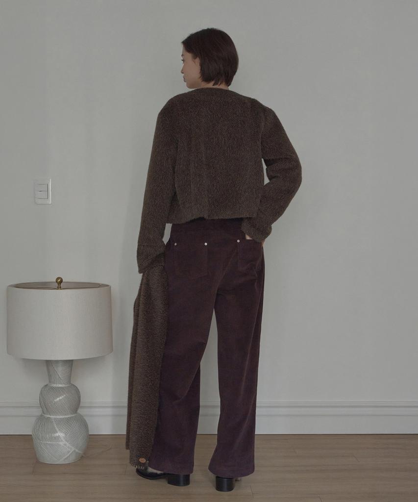 Poeteuseoul Soft Jacket_Brown