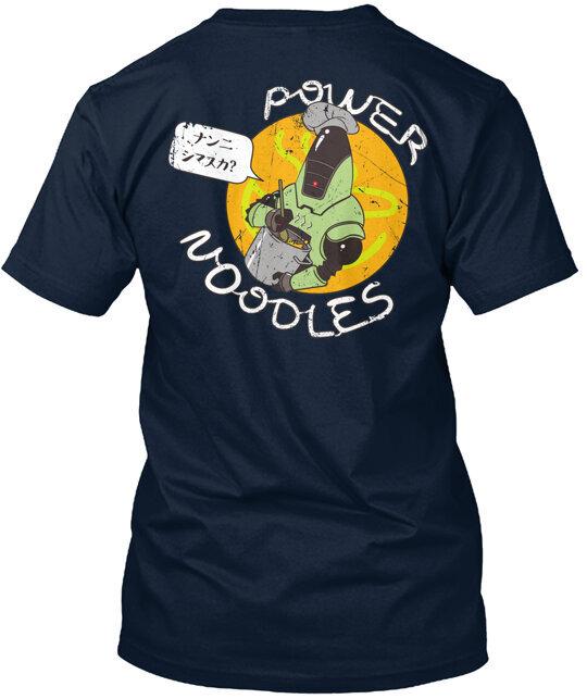 Футболка Power Noodles Сделано в США Размеры от S до 5XL Унисекс M