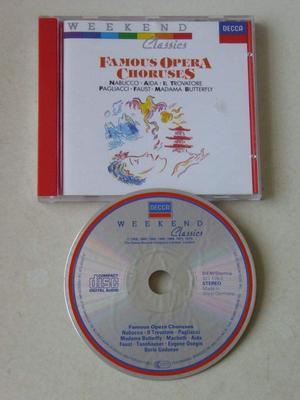 CD VERDI, PUCCINI, GOUNOD, WAGNER; TCH - Famous Opera Choruses / Nabucco / A Non Japan Classical Used
