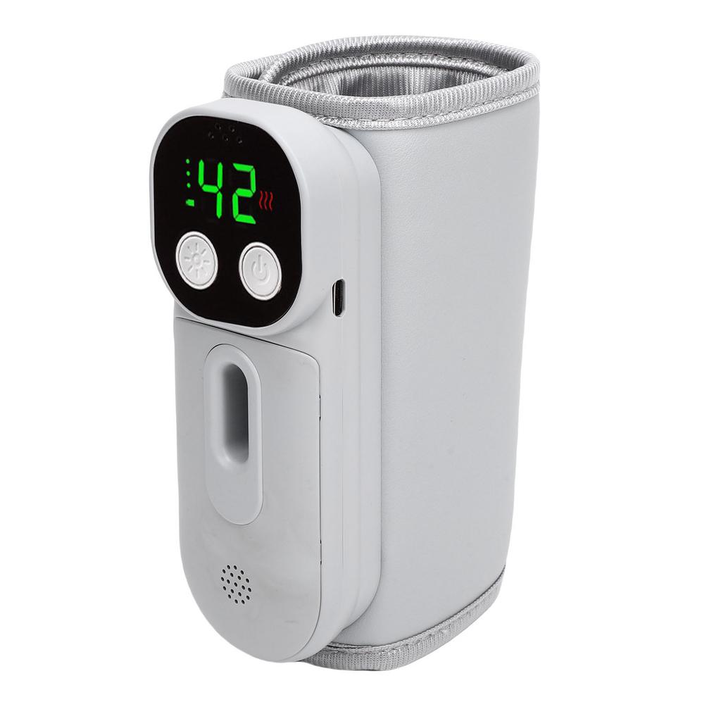 Portable Baby Bottle Warmer for Travel On The Go Rechargeable Fast Heating with Sound Voice Control K8