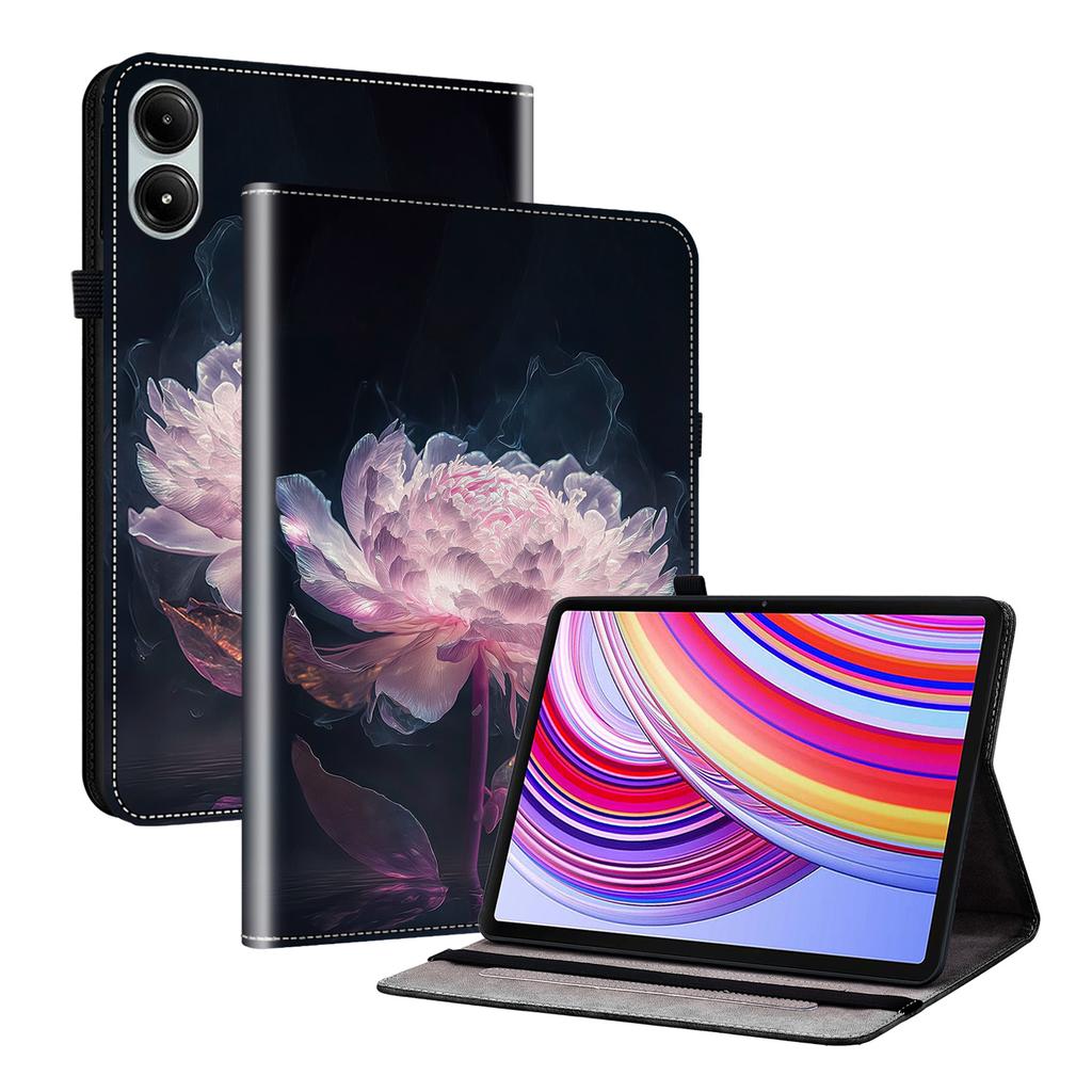 Für Xiaomi Redmi Pad Pro/Redmi Pad Pro 5G/Poco Pad Hülle mit Kartenfächern PU-Leder Ständer Tablet-Hülle